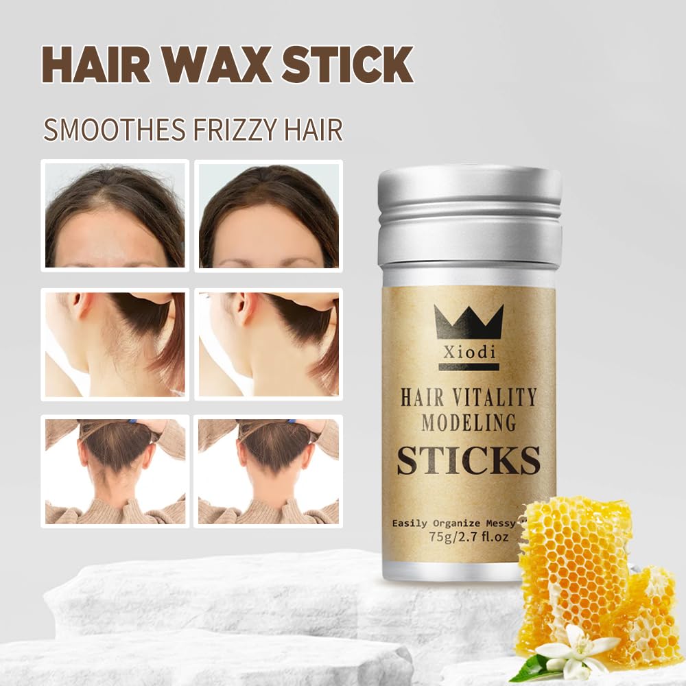 2X Hair Wax Stick | 75g Each | Natural Styling